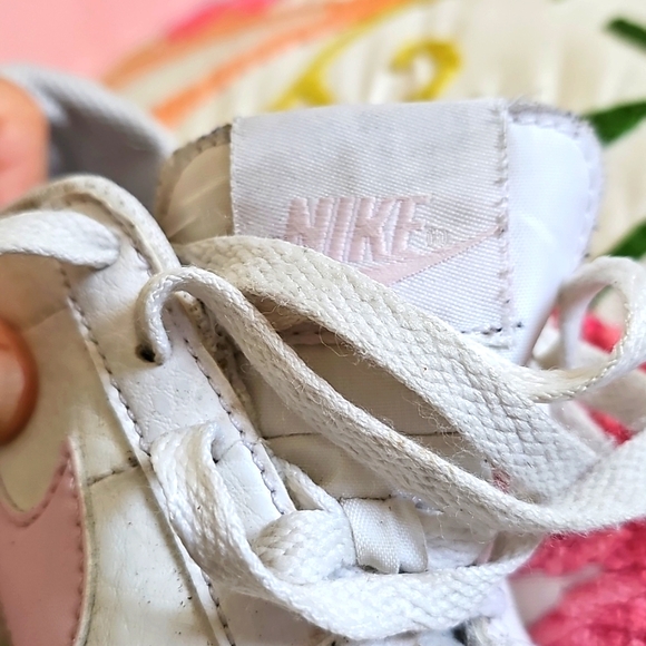 Nike sneakers, leather, white & cotton candy pink - Picture 3 of 8